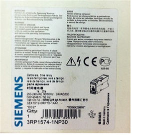  SIRIUS 3RP15 Industrial Control Relay For Control Starting And Protective