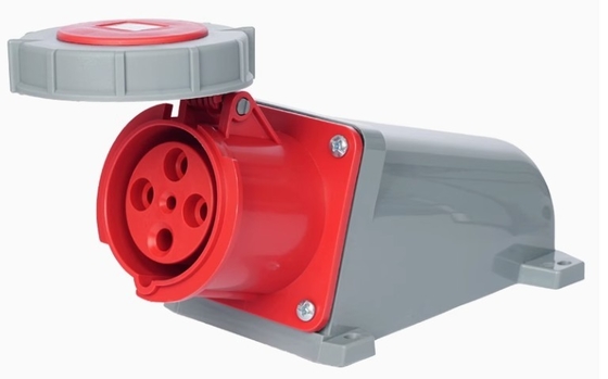 4 سوکت 63A IP67 سوکت ضد آب صنعتی 3pin 4in 5pin سوکت های آشکار و پنهان